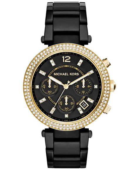 armbanduhr michael kors damen|Michael Kors black watch ladies.